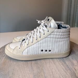 P448 Women's Skate High Top Sneakers Shoes in Peony EU Size 38 US SIze 7.5 / 8